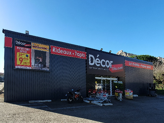 Photos de votre magasin de décoration, revêtement sol, mur à Saint-Péray (07130) Magasin Décor Discount Saint-Péray