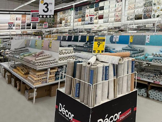 Photos de votre magasin de décoration, revêtement sol, mur à Fenouillet (31150) Magasin Décor Discount Toulouse