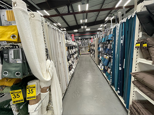 Photos de votre magasin de décoration, revêtement sol, mur à Voglans (73420) Magasin Décor Discount Chambéry