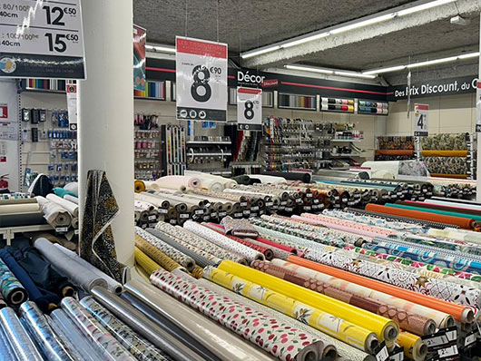 Photos de votre magasin de décoration, revêtement sol, mur à Romans-sur-Isère (26100) Magasin Décor Discount Romans-sur-Isère