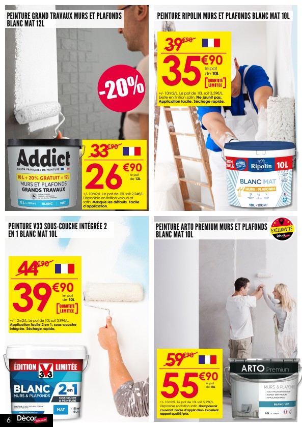 Profitez des PROMOS DU MOMENT chez Décor Discount ! Magasin Décor Discount Bourg-en-Bresse