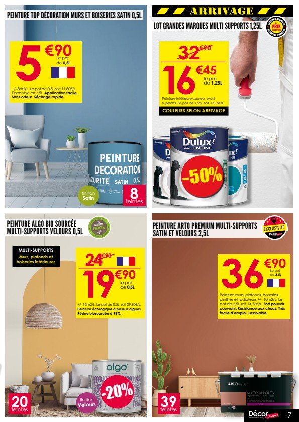 Profitez des PROMOS DU MOMENT chez Décor Discount ! Magasin Décor Discount Bourg-en-Bresse