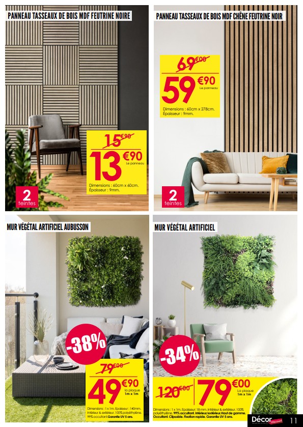 Profitez des PROMOS DU MOMENT chez Décor Discount ! Magasin Décor Discount Bourg-en-Bresse