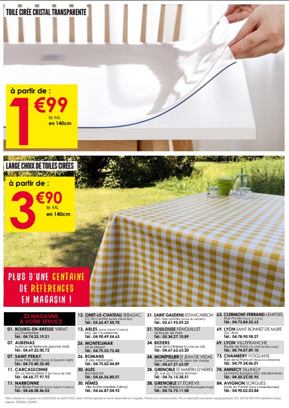Profitez des PROMOS DU MOMENT chez Décor Discount ! Magasin Décor Discount Bourg-en-Bresse