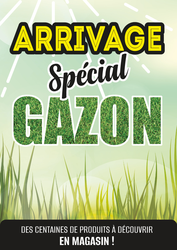 En ce moment, c'est Arrivage Gazon chez Décor Discount ! Magasin Décor Discount Avignon